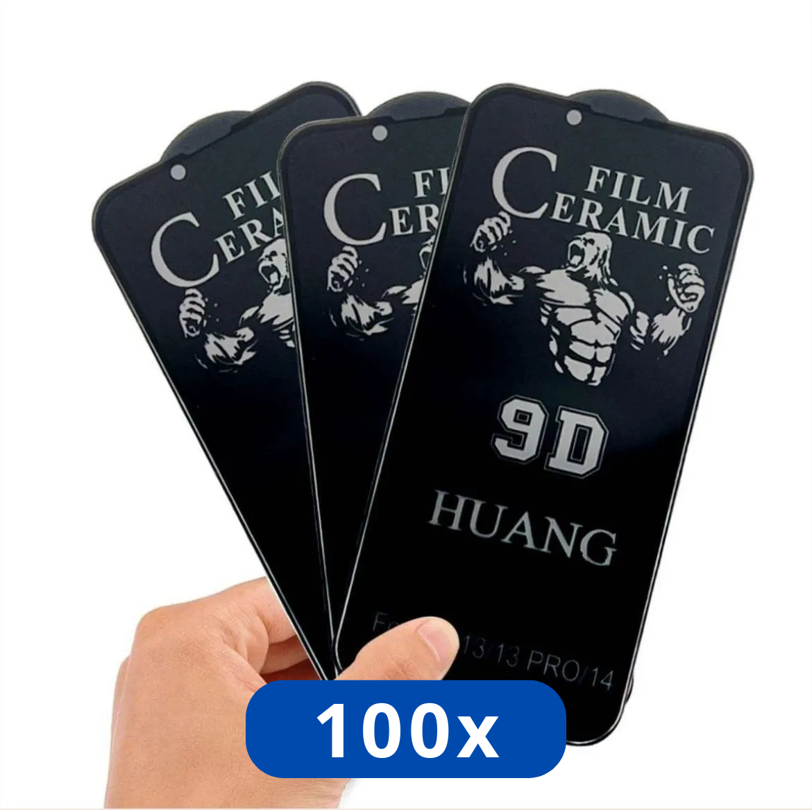 Kit 100 Películas Privacidade 9D – Proteção Total | R$2,00 a Unidade