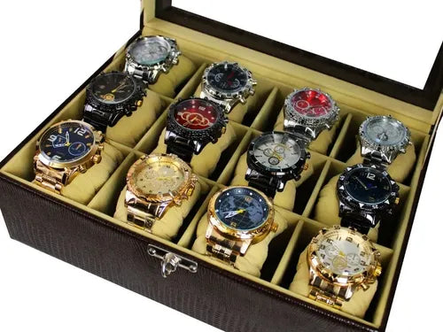 Kit 10 Relogio Atacado Kit Relogio Revenda Kit Relogio Masc