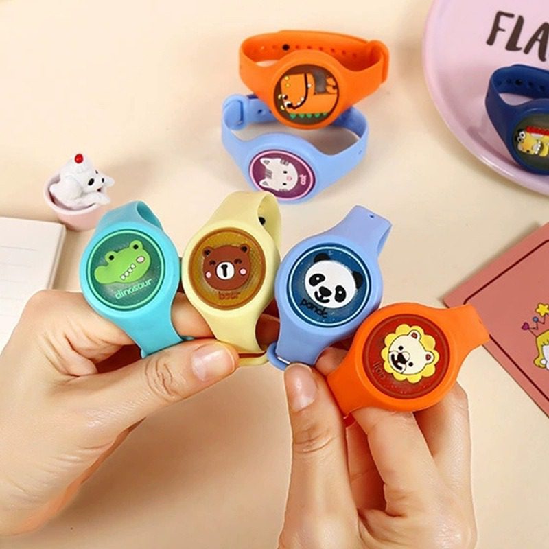 Pulseira Repelente Infantil Proteção Anti Mosquito Led