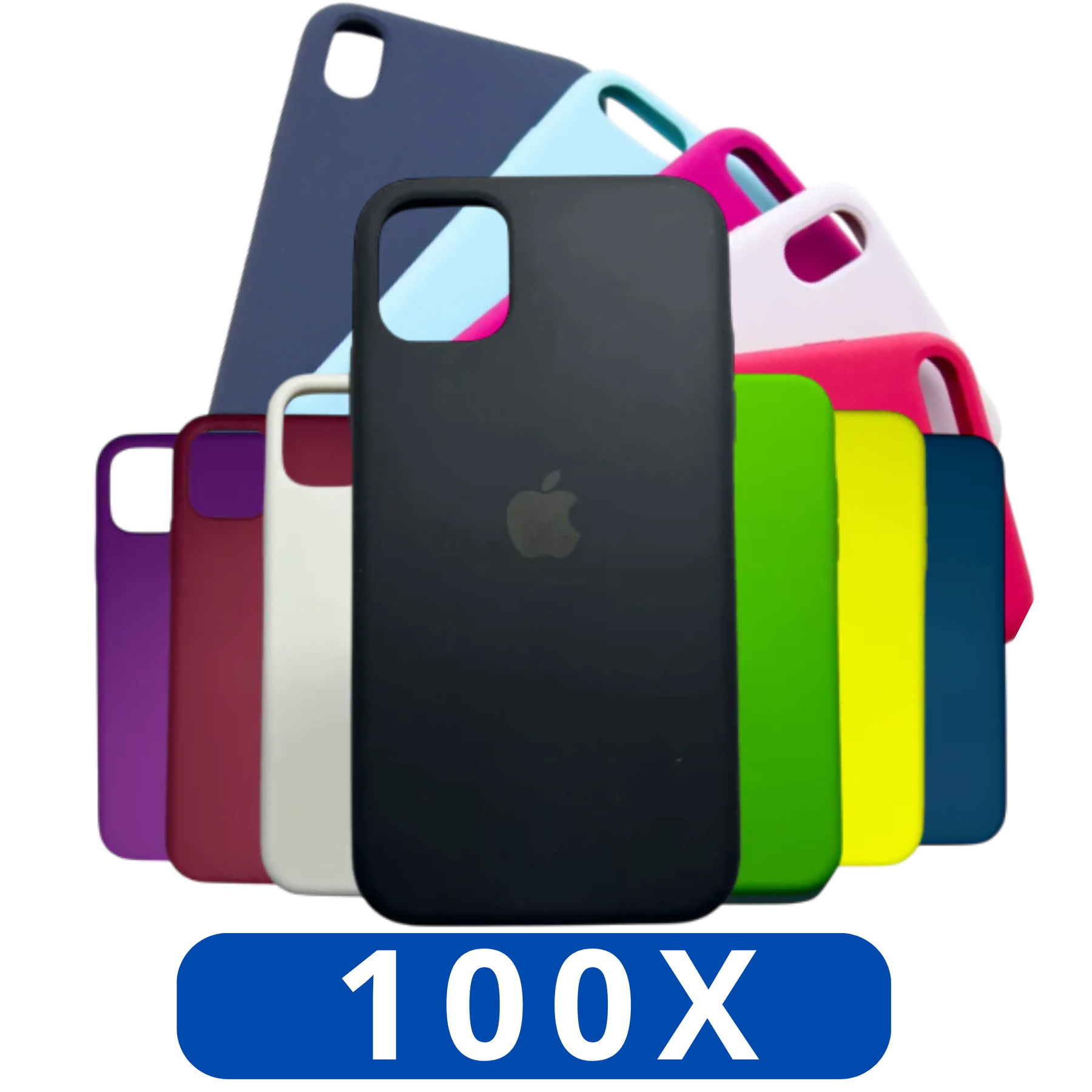 ⭐ KIT 100 CAPINHAS – “Kit Premium 100 Capinhas Silicone Aveludadas – Monte Seus Modelos!”