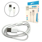 CABO DE DADOS USB PARA TIPO-C 2.4A COM 1 METRO - IT-BLUE - LE-108