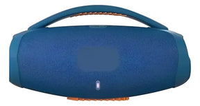 Caixa De Som Boombox Bluetooth Bivolt- Azul