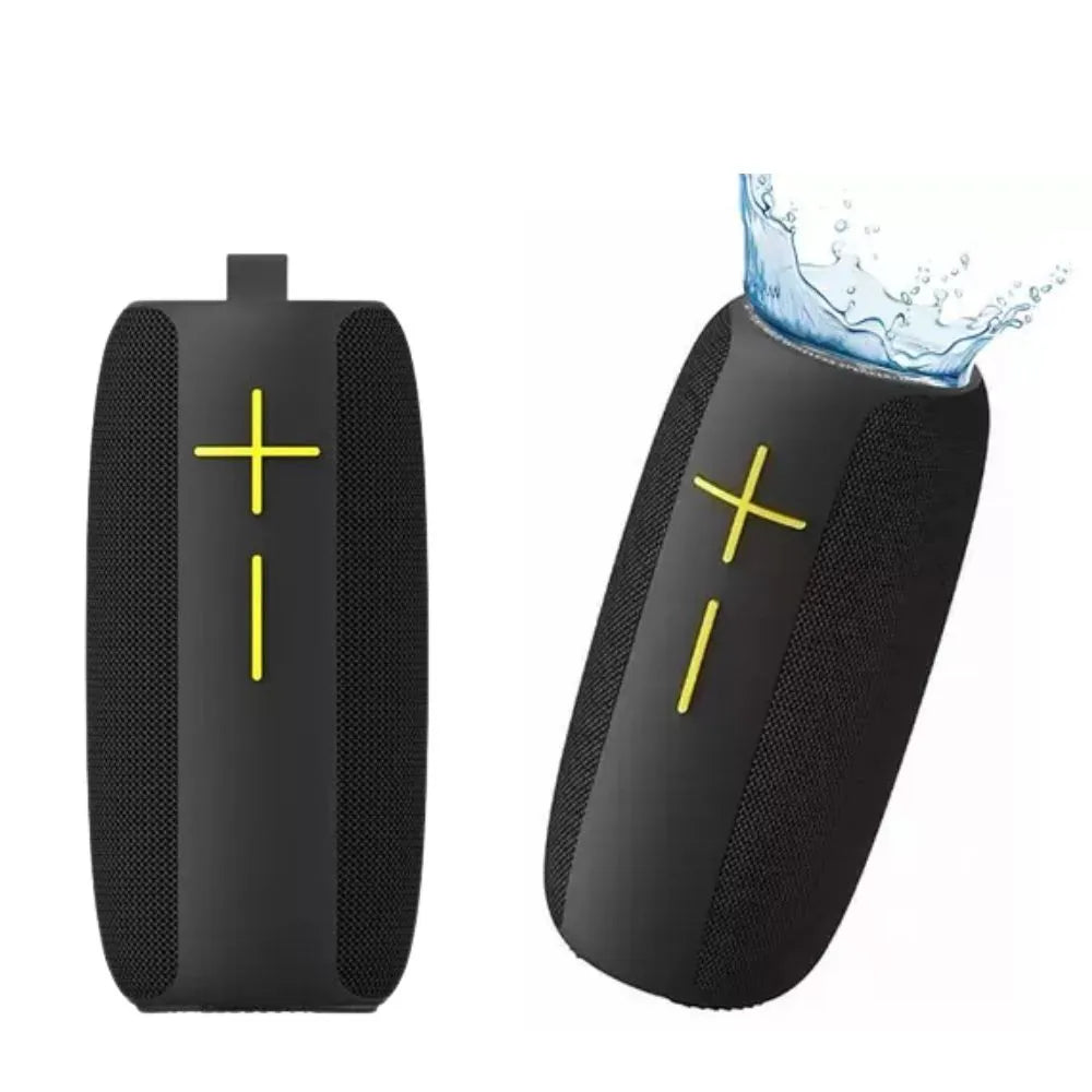 CAIXA DE SOM BLUETOOTH 20W À PROVA D'ÁGUA IPX6 LED RGB - KAIDI - KD-828