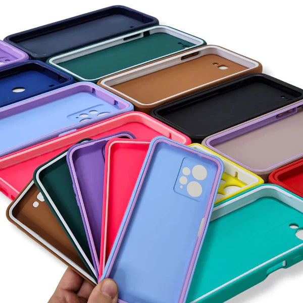 ⭐ KIT 500 CAPINHAS – “Kit Avançado 500 Capinhas Silicone Aveludadas – Estoque Forte”