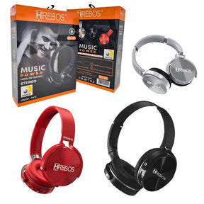 FONE DE OUVIDO HEADPHONE BLUETOOTH - HREBOS - HS-95
