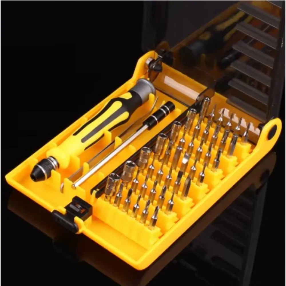 Kit de Chaves p/ Manutenção c/ Imã - 45Pçs - Exbom - 1182