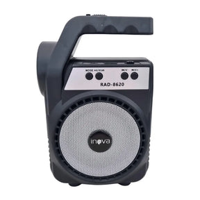 MINI CAIXA DE SOM BLUETOOTH 6W C/ LANTERNA - INOVA - RAD-8620