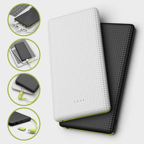 Power Bank Universal 10.000 Mah Carregador Celular Compatível Android e IPhone