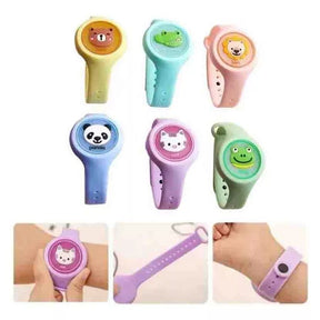 Pulseira Repelente Infantil Proteção Anti Mosquito Led