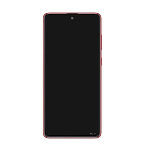 TELA DISPLAY LCD SAMSUNG GALAXY NOTE 10 LITE / N770 C/ARO VERMELHO ORIGINAL NACIONAL